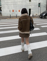 ベルリンウールカラーファーマスタングジャケット
