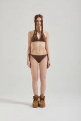 SUEDE BIKINI