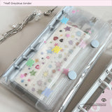 Half greyblue binder