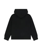 スモールロゴフーディー Black