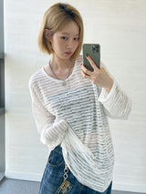 (UNISEX) スマイルチェーンサージカルスチールネックレス