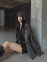 Visen Two Way Patch Pigment Jacket