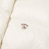 ARCH CHERRY CROP DOWN VEST [IVORY]