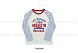 BROOKLYN STRIPE RAGLAN TOP
