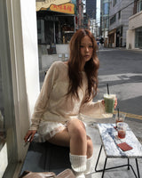Butterfly knit