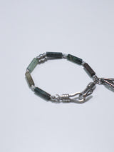 All surgical steel bamboo cylinder bracelet