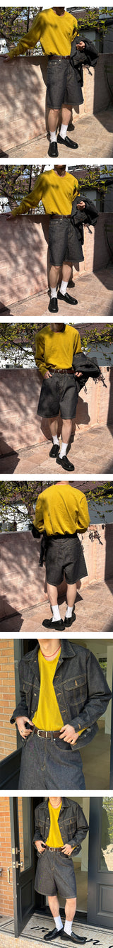 [S/S] Soft round neck knit sleeves(4color)