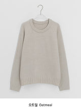 Kirkleb Raglan Color Round Knit