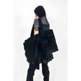 CORDUROY RIBBON BAG