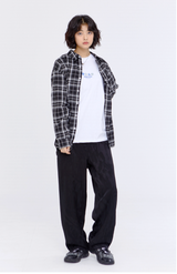 Multi-Plaid Checkered Overfit Shirt (JTOSRT-0001)