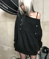 ナポレオンスウェットドレス(BLACK)