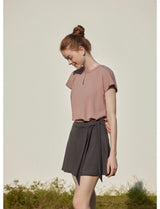 Lily swimdress Indi pink&Charcoal