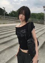 ドロシーレタリングワンオフショートスリーブTシャツ