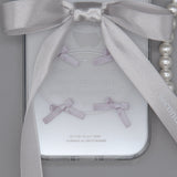 SUN CASE CLEAR BALLET RIBBON SILVER