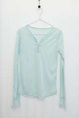 Hook Henry Neck Long Sleeve (Mint)