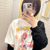 ブラッシュガールマガジンフォンケース (ピンクヘアー)