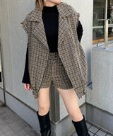 TWEED VEST