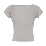 LOGO BACKLESS TEE