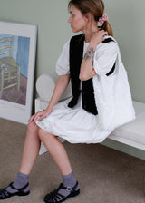 Lace Market Bag_White