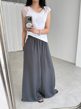 double shirring top
