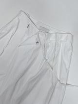 Unbalance Nylon Strap Wide Pants