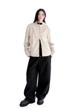  SUEDE BUTTON LINE JACKET