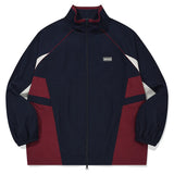 COLOR BLOCK RAGLAN JUMPER - DARK NAVY  