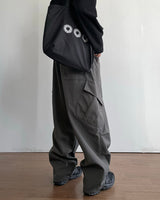 Winter Nylon Cargo Pants