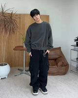 Piel Pigment Crop Sweatshirt