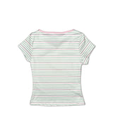 mint candy baby tee