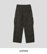 Pattern Rivet Pin Tuck Balloon Cargo Pants