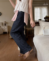 Peaty Wide Denim Pants