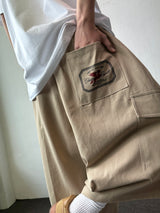 Mighty Hip Patch Cargo Bermuda Shorts 3color