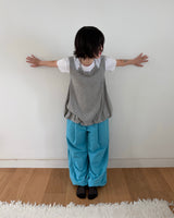 Halterneck Bubble Tee (2colors)