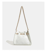 Premium Crocodile Pattern Chain Square Bag - Luxurious Crocodile Pattern Bag