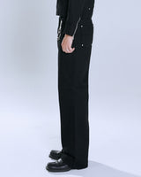 SEMI WIDE PANTS BLACK