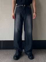 Flame Semi Wide Linen Pants