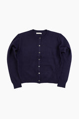 Ciel round button-up cardigan