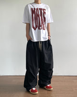 Ded Pintuck Nylon Pants