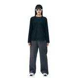 ESSENTIAL LONG BASIC TEE [BLACK]