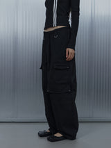 CROSS MULTI CARGO PANTS / BLACK
