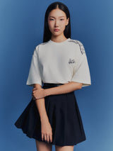 DVRKプライブパスモノグラムTシャツ - グレー