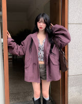 Haze Flower Ruffle Cardigan
