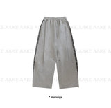 CHECK BLOCK SWEATPANTS