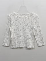 Flower Punching Three Quarter T-shirt