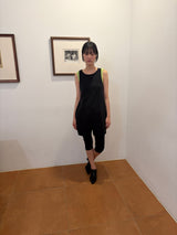 soft sleeveless jumpsuit