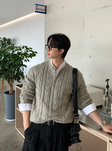  Belerice Henry Neck Cable Overfit Knit