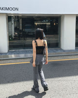 Rolly skirt pants