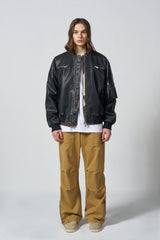 Vegan Leather washed ma-1