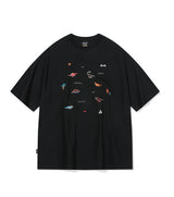 Dino Stitch Embroidered Short Sleeve Tee